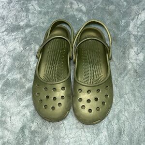 Crocs   Maryjane Clog Women’s Size 8 Green